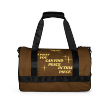 Load image into Gallery viewer, Prayed Up Duffle (BROWN)