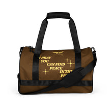 Load image into Gallery viewer, Prayed Up Duffle (BROWN)