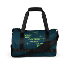 Load image into Gallery viewer, Prayed Up Duffle (TEAL)
